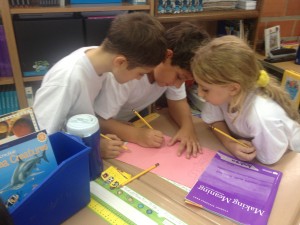 ES Students Collaborate on Literacy